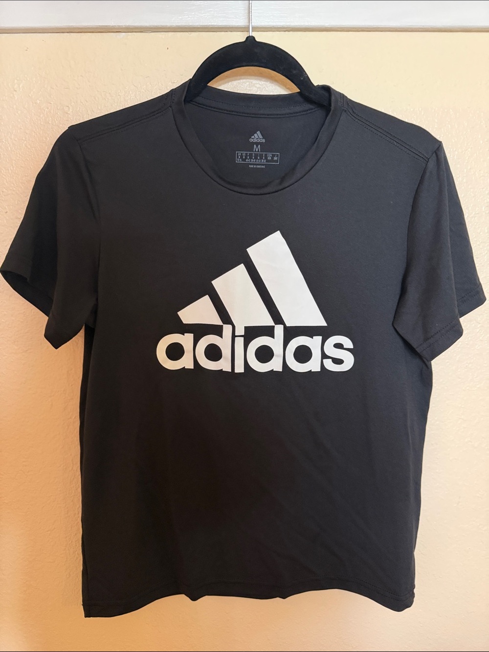 adidas women’s Black Logo T-Shirt